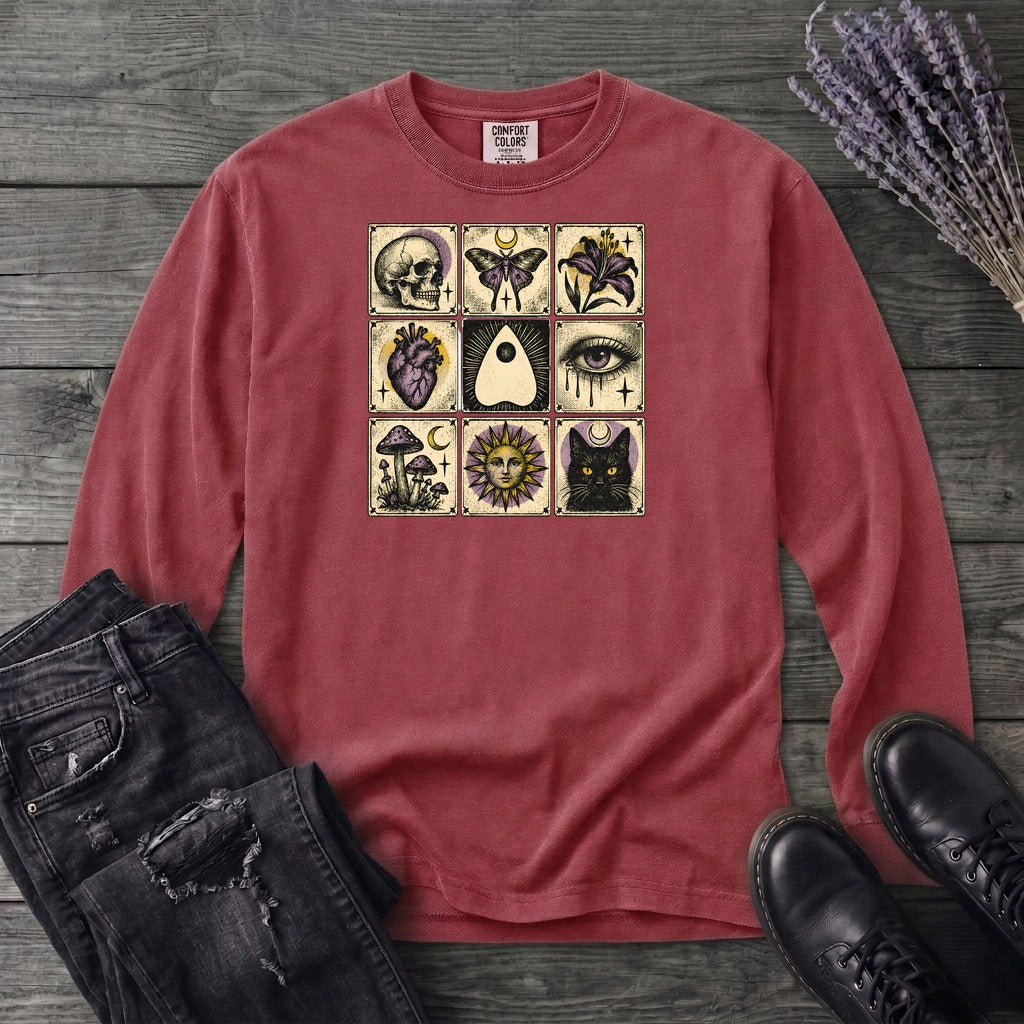 Occult Grid Long Sleeve T-Shirt