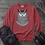 Owl In Cowl Long Sleeve T-Shirt