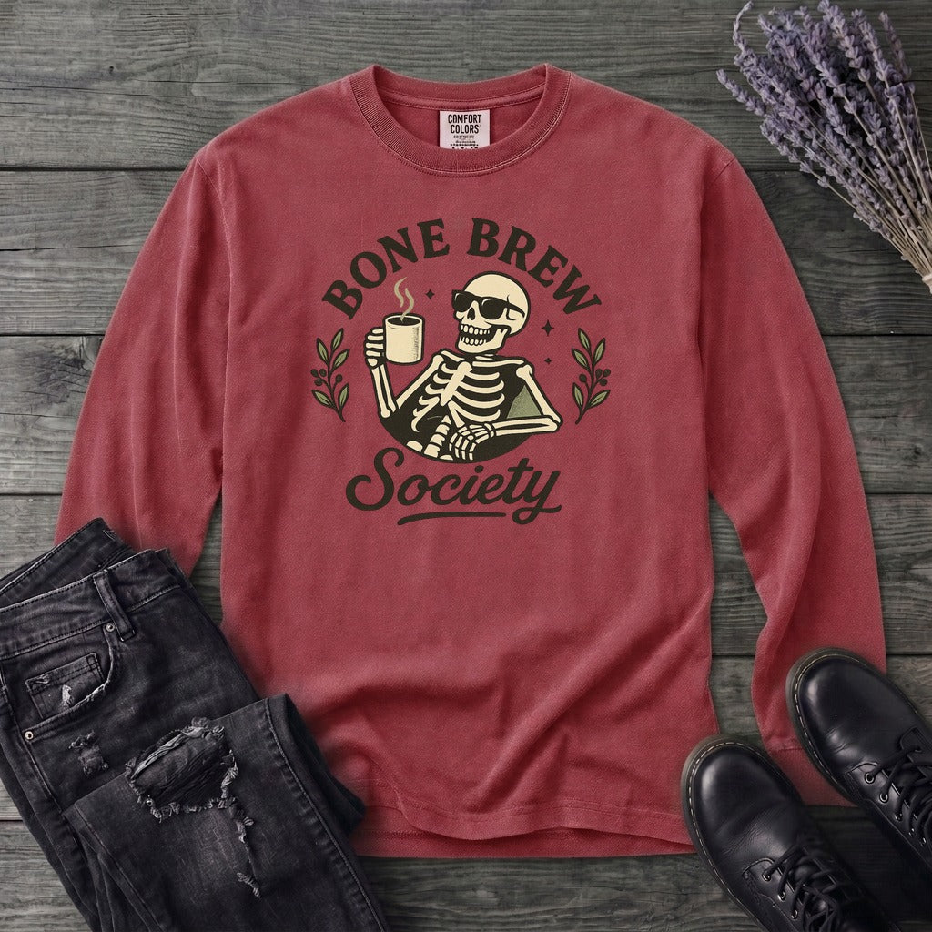 Bone Brew Society Long Sleeve T-Shirt