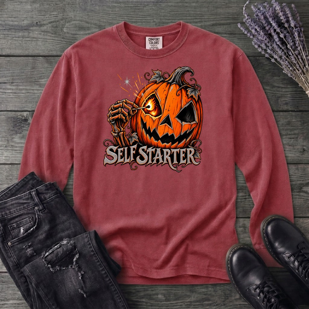 Self Starter Long Sleeve T-Shirt