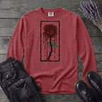 dripping rose Long Sleeve T-Shirt