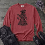mushroom witch Long Sleeve T-Shirt