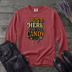 Just Here For The Candy Long Sleeve T-Shirt