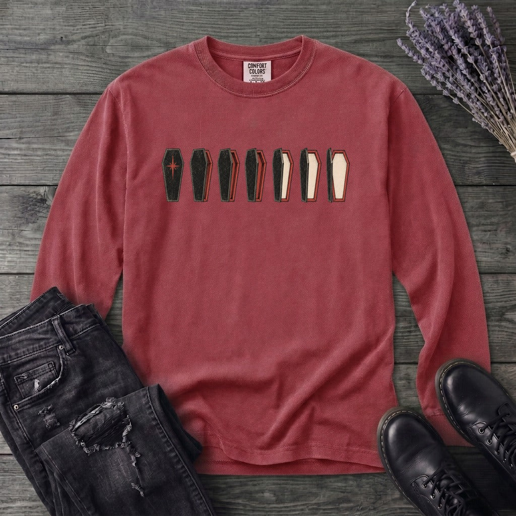 Coffin Evolution Long Sleeve T-Shirt