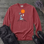 moonlit rabbit and ghost Long Sleeve T-Shirt