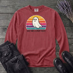 Good Vibes And Spooky Nights Long Sleeve T-Shirt