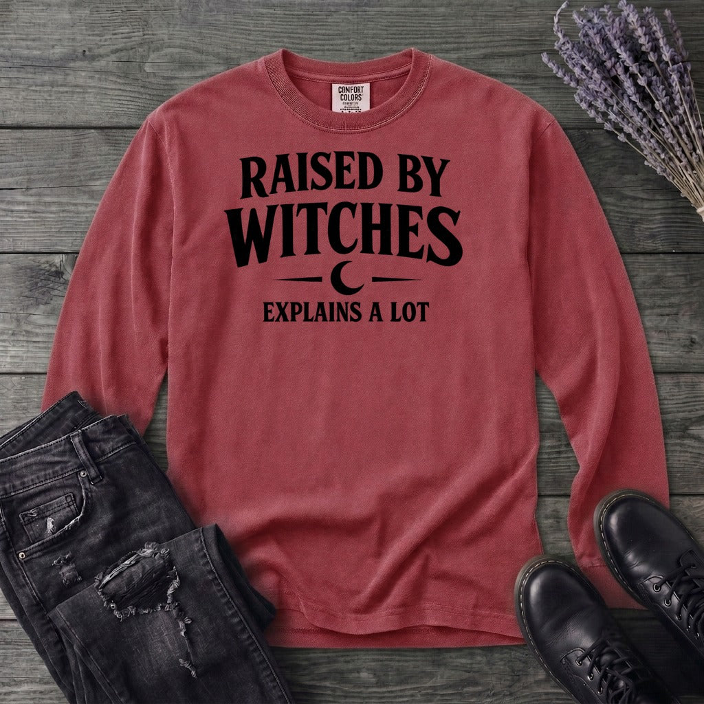 raised by witches Long Sleeve T-Shirt
