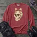 Coquette Skull Long Sleeve T-Shirt