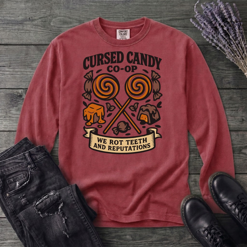 Cursed Candy Co Op Long Sleeve T-Shirt