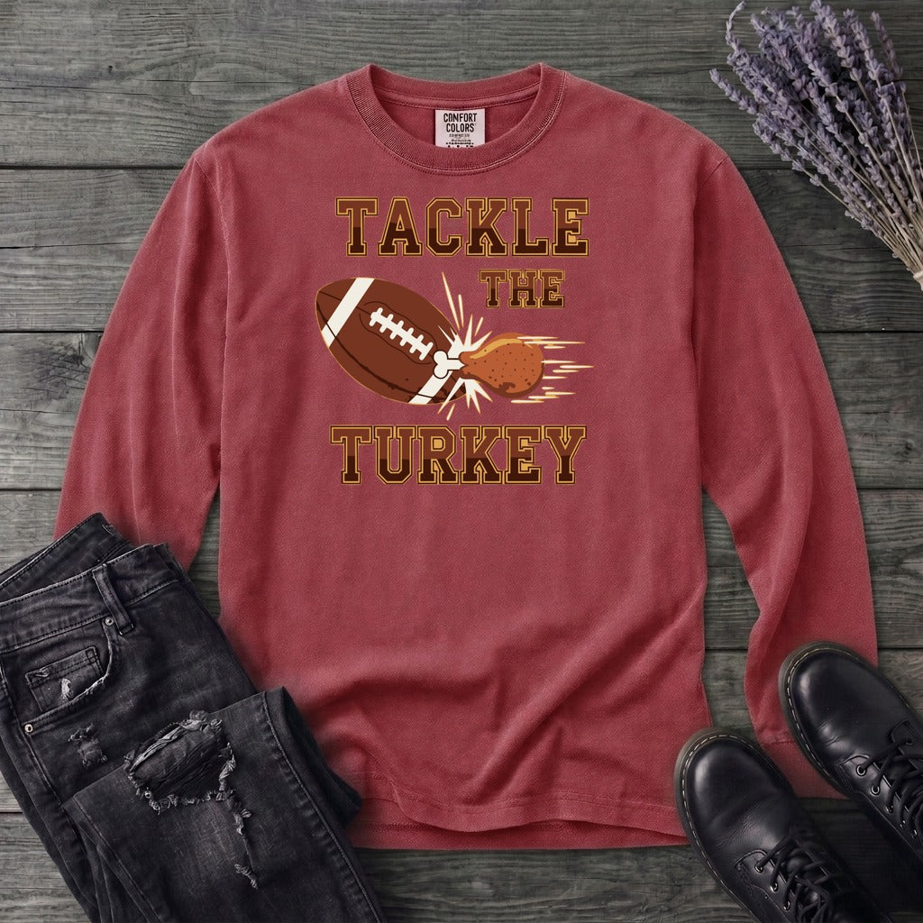 Tackle The Turkey Long Sleeve T-Shirt