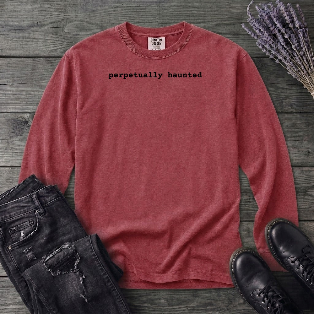 Perpetually Haunted Long Sleeve T-Shirt