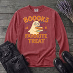 Books Are My Favorite Treats Long Sleeve T-Shirt