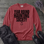 Year Round Haunting Society Long Sleeve T-Shirt
