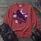 Geometric Crow Long Sleeve T-Shirt