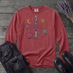 Ribbed Crochet Long Sleeve T-Shirt