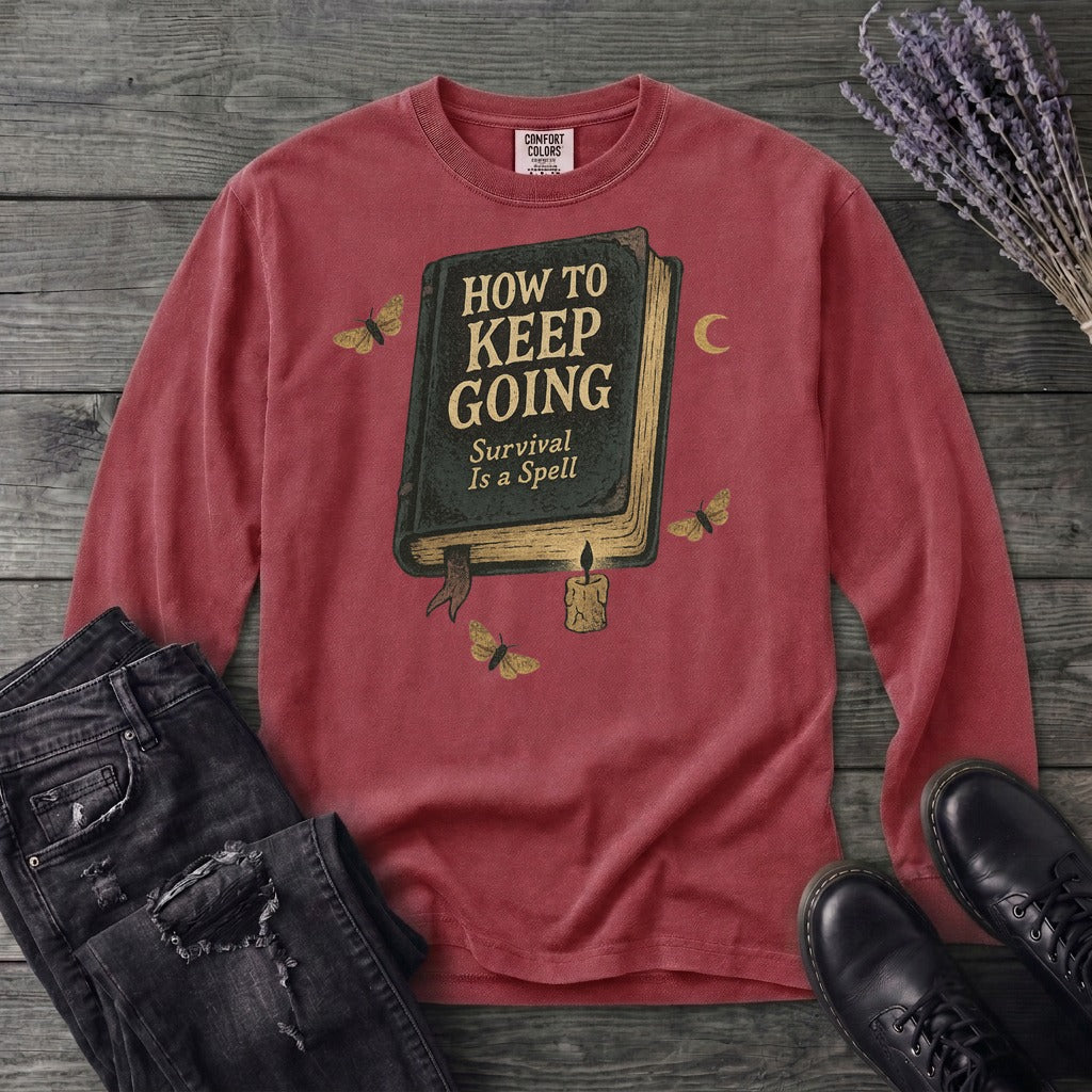 Survival Is A Spell Long Sleeve T-Shirt