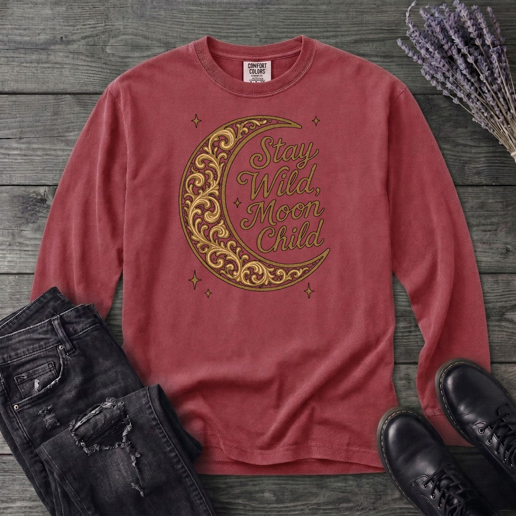 Stay Wild Moon Child Long Sleeve T-Shirt