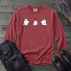 Ghosts With Birds Long Sleeve T-Shirt