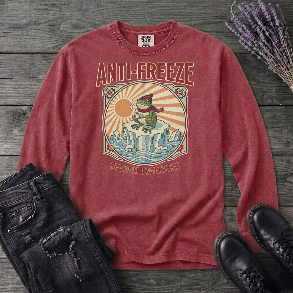 Anti Freeze Frog Long Sleeve T-Shirt
