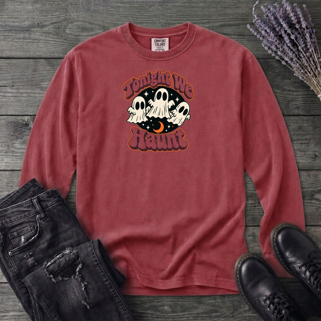 Tonight We Haunt Long Sleeve T-Shirt