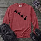 Inkblot Cat Long Sleeve T-Shirt