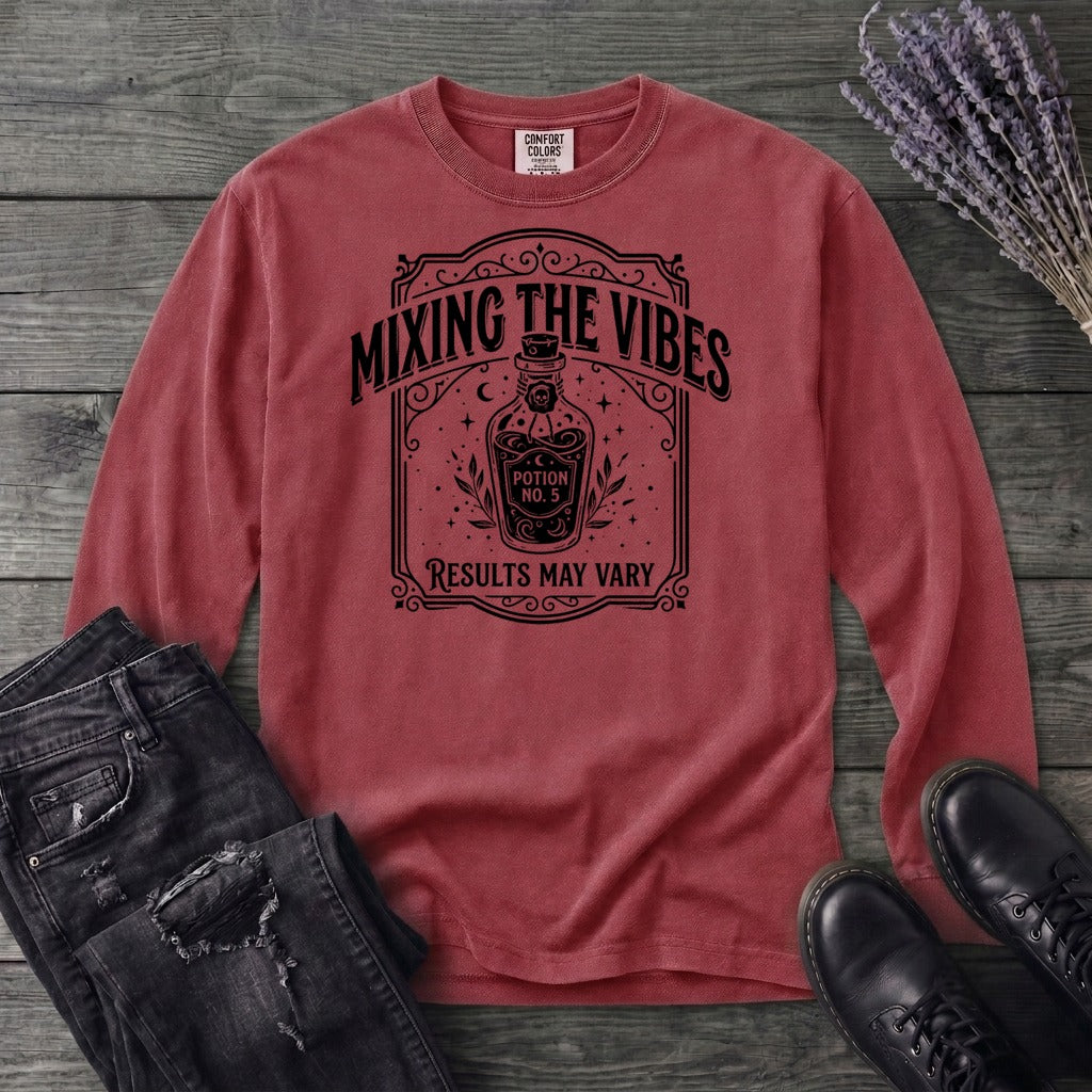 Mixing The Vibes Long Sleeve T-Shirt