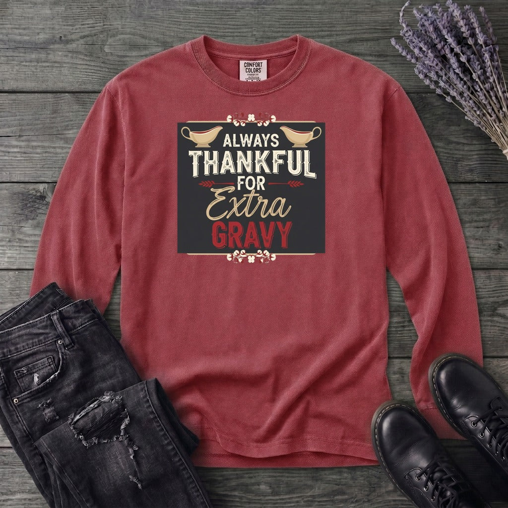Thankful Gravy Long Sleeve T-Shirt