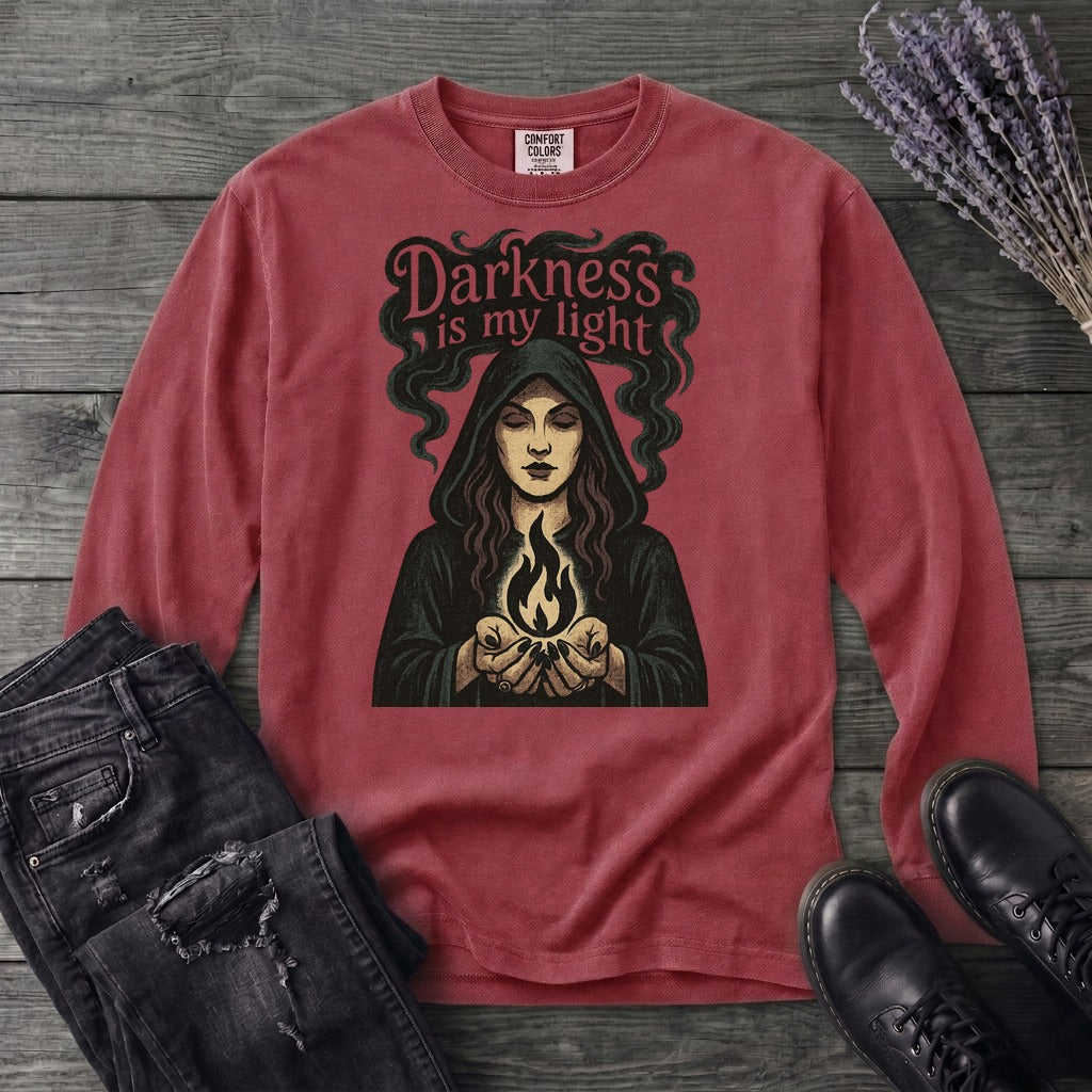 Darkness Is My Light Long Sleeve T-Shirt