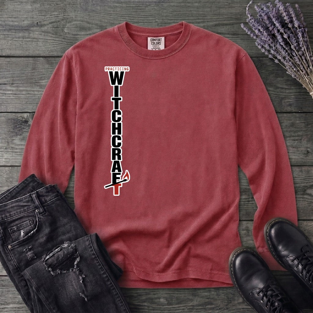 Practicing Witchcraft Long Sleeve T-Shirt