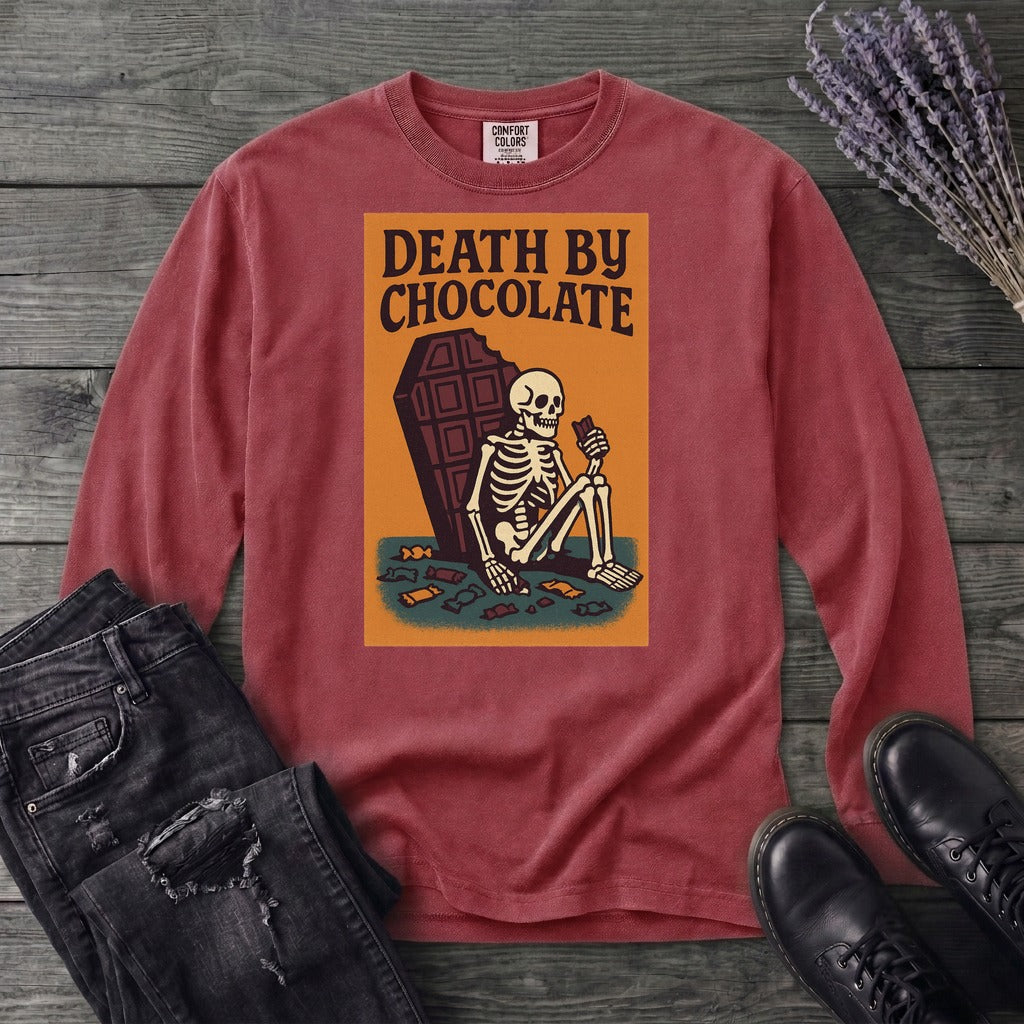 Death By Chocolate Long Sleeve T-Shirt
