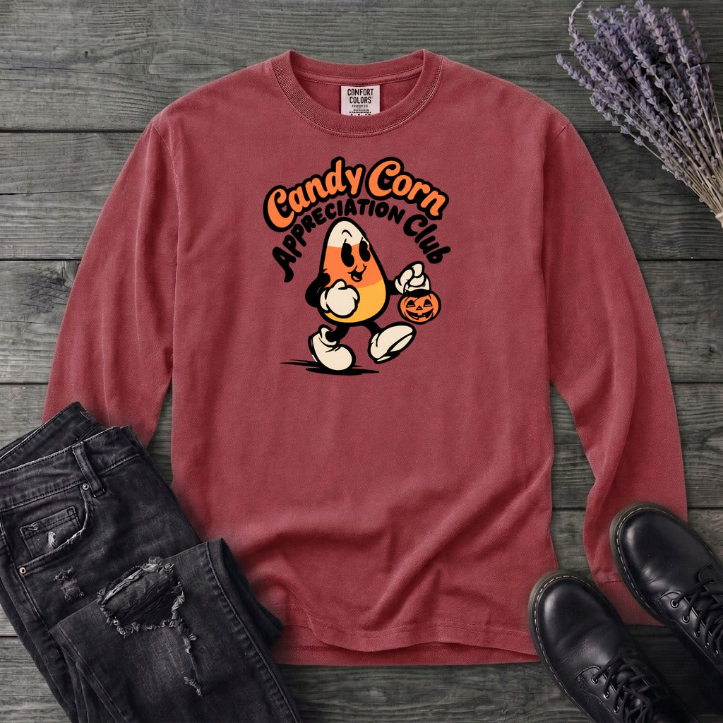 Candy Corn Appreciation Club Long Sleeve T-Shirt