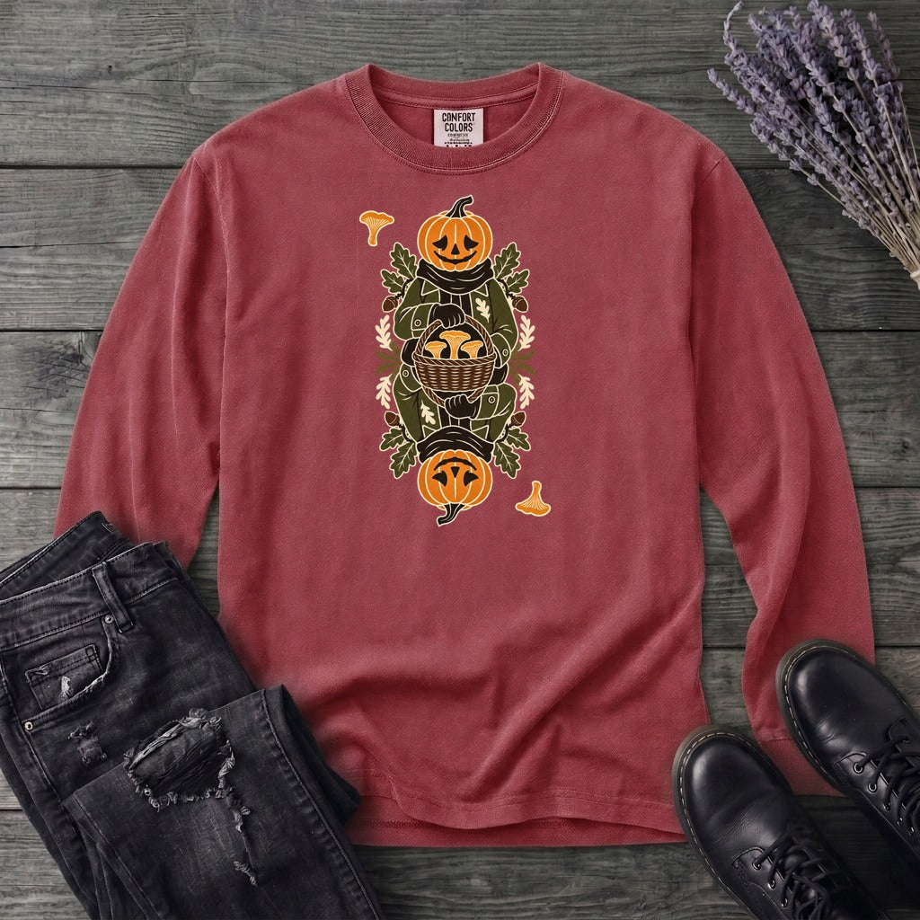 Jack Of Mushrooms Long Sleeve T-Shirt
