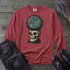 Crystal Ball Skull Long Sleeve T-Shirt