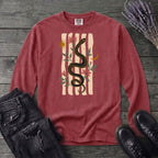 Serpent In Bloom Long Sleeve T-Shirt