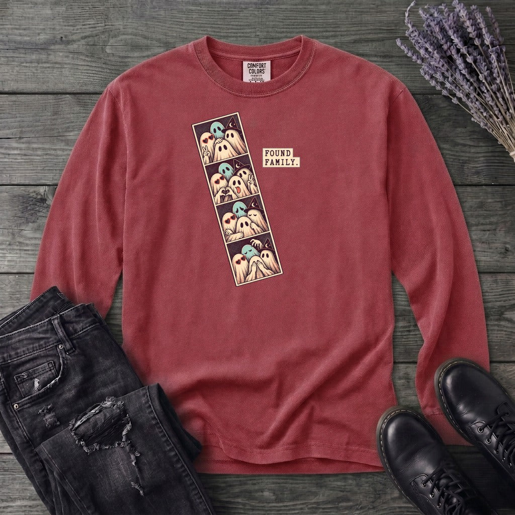 Found Family Photobooth Long Sleeve T-Shirt