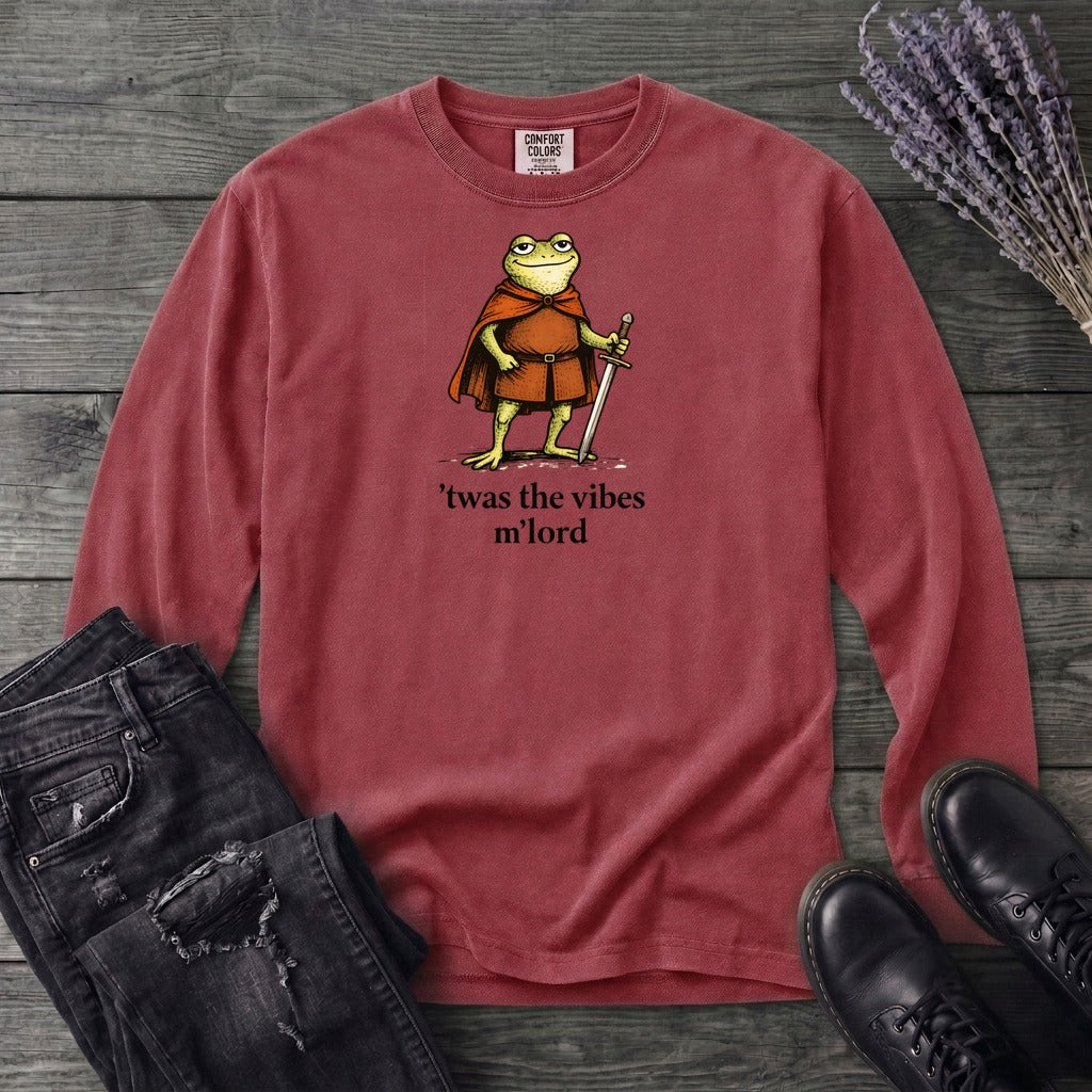 Twas The Vibes Long Sleeve T-Shirt