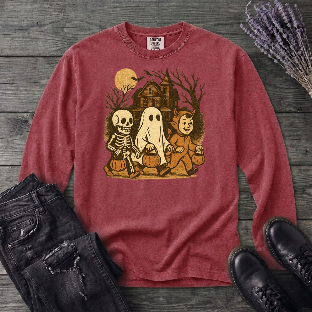 Trick Or Treaters Long Sleeve T-Shirt