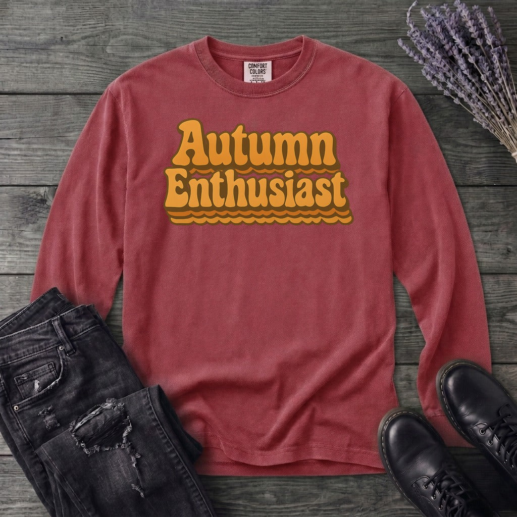 autumn enthusiast Long Sleeve T-Shirt