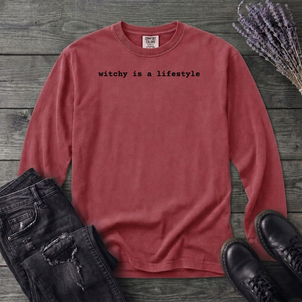 Witchy Is A Lifestyle Long Sleeve T-Shirt