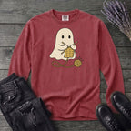 Knitting Ghost Long Sleeve T-Shirt