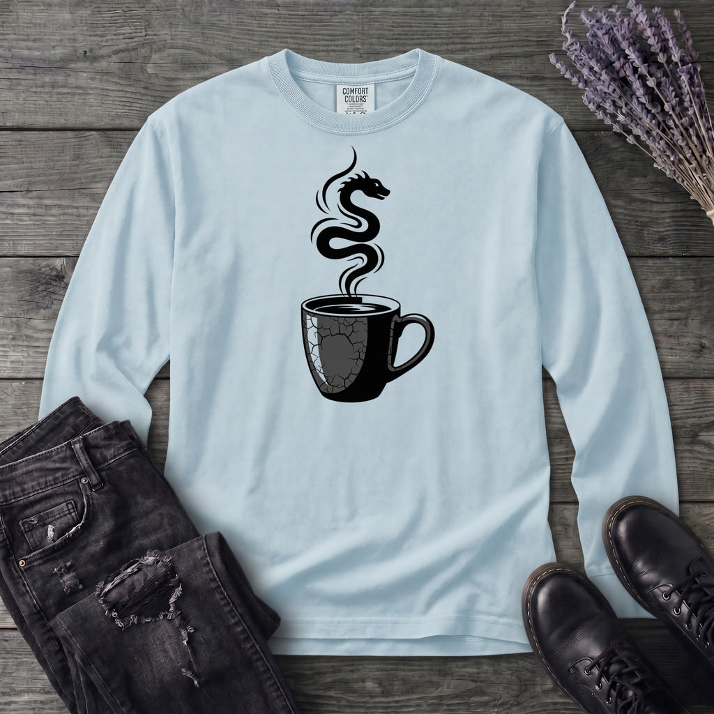 Dragon Coffee Long Sleeve T-Shirt