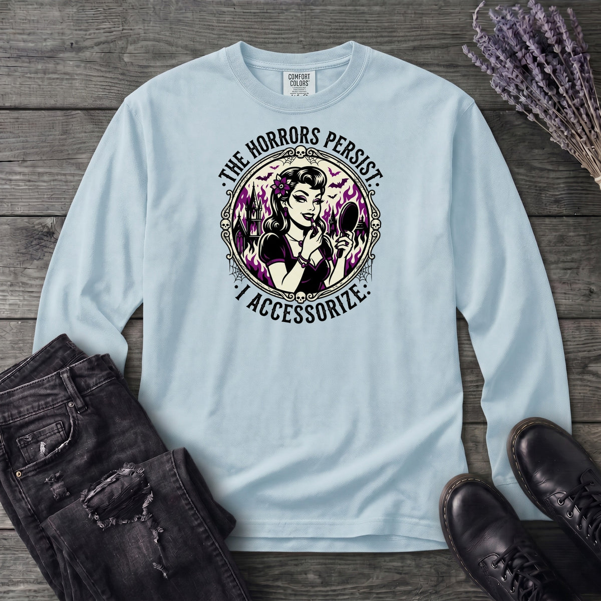 The Horrors Persist Long Sleeve T-Shirt