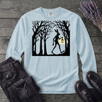 tall rabbit spooky easter Long Sleeve T-Shirt
