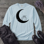 Moon And Pumpkin Long Sleeve T-Shirt