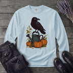 Raven Pumpkin Patch Long Sleeve T-Shirt