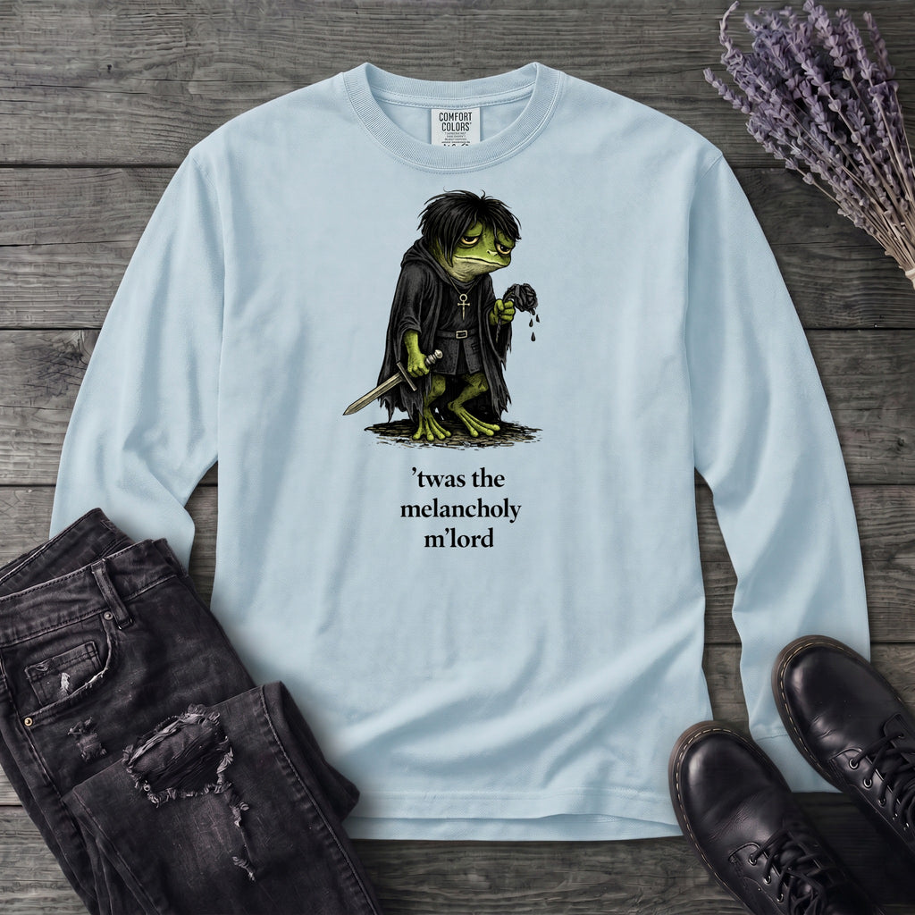Twas The Melancholy Long Sleeve T-Shirt