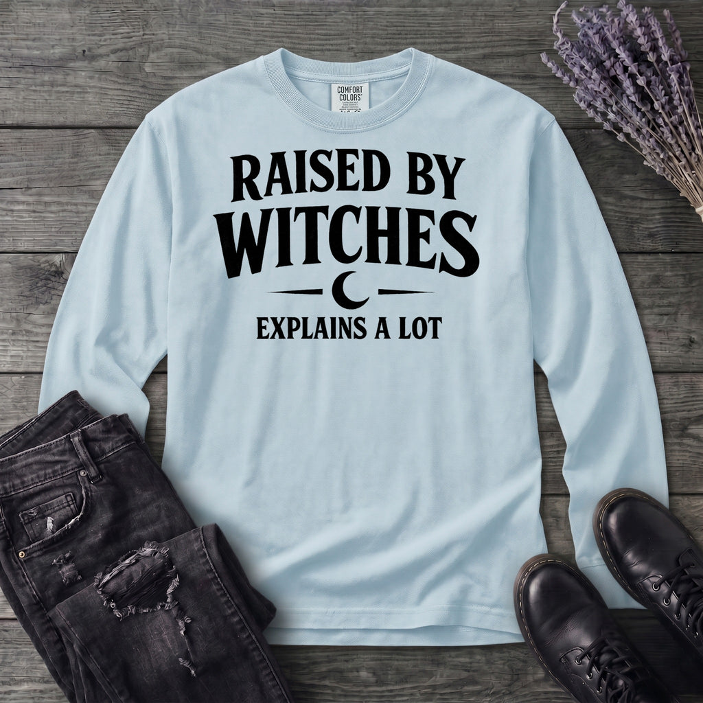 raised by witches Long Sleeve T-Shirt