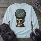 Crystal Ball Skull Long Sleeve T-Shirt
