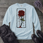 dripping rose Long Sleeve T-Shirt