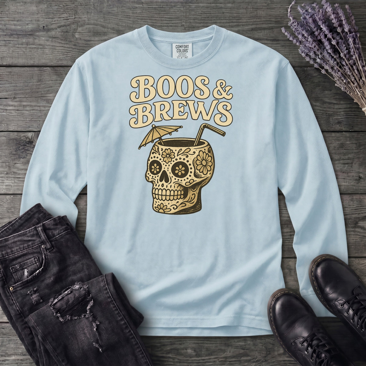 Boos & Brews Long Sleeve T-Shirt